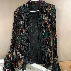 Womens Sheer Blouse